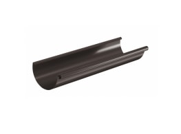 Желоб водосточный 3м Aquasystem D125 мм, GreenCoat Pural BT, RR 32 (коричневый)