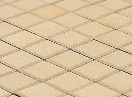 Тротуарная плитка Braer Лувр Песочный, h=60 мм