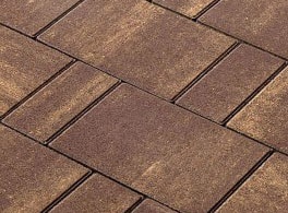 Тротуарная плитка Braer Старый город Ландхаус Color Mix Мускат, h=60 мм
