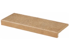 Клинкерная ступень прямой угол Exagres Vega Ocre vierteaguas, 330x120x30x12 мм