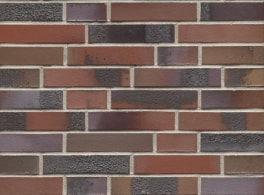 Клинкерный кирпич для фасада Feldhaus Carbona K560DF carbona ardor colori, DF 240x115x52, мм