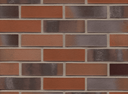 Клинкерная плитка Feldhaus Klinker R560NF carbona ardor colori, NF14 240x71x14 мм