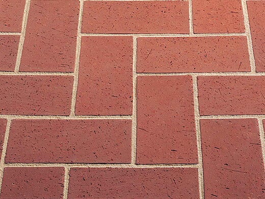 Клинкерная брусчатка Kerawil Rot 1 серия Classic, 240х118х52 мм - фото 1