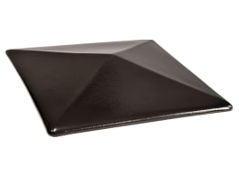 Колпак для столбов забора King Klinker Ониксовый черный (17) Onyx black 445dl, 445x585x106 мм