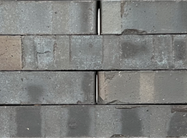 Клинкерный кирпич Laterem Antique №73 Тёмно-коричнево-чёрный, 290x85x50 мм