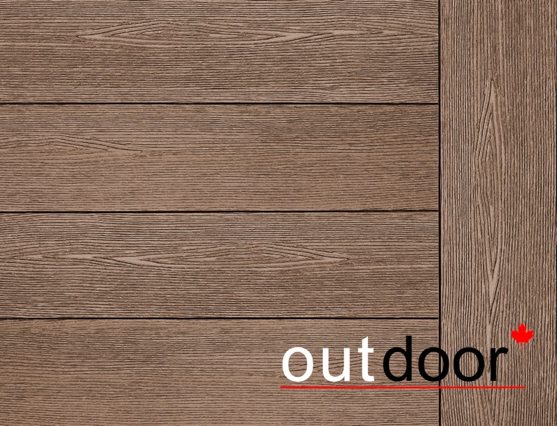 Террасная доска ДПК Outdoor 3D STORM/вельвет, Дуб, 3000x150x25 мм - фото 4