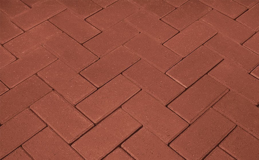 Клинкерная брусчатка Penter rot с фаской, 240x118x52 мм - фото 1