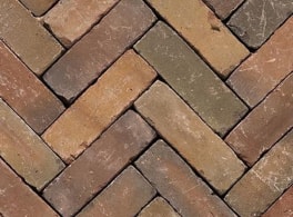 Клинкерная брусчатка Penter Varia wasserstrich tumbled, 200x65x65 мм