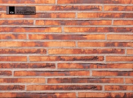 Длинный клинкерный кирпич Petersen Tegl Kolumba K36 Orange-Braunbunt, LF 528x108x37 мм