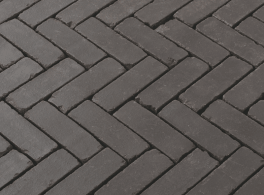 Клинкерная брусчатка Vandersanden Carbona Antika, 204х50х67 мм