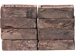 Минеральный кирпич ручной формовки REAL BRICK Бордовый Europe, WDF 215x100x65 мм