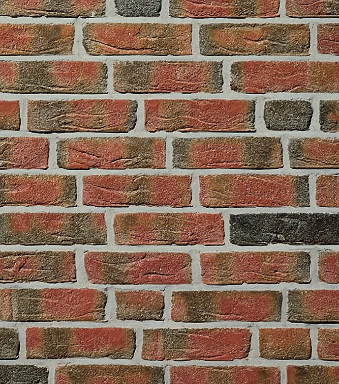 Клинкерный кирпич Roben FEHNBRAND buntgeflammt, NF 240x115x71 мм