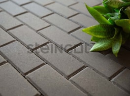 Тротуарная плитка Steingot Прямоугольник Серый 40 (полный прокрас), 200x100x40