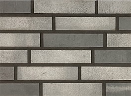 Клинкерная фасадная плитка Stroeher Wasserbrand 4475 graumelange, ex.8140(676), DF12 240x52x12 мм