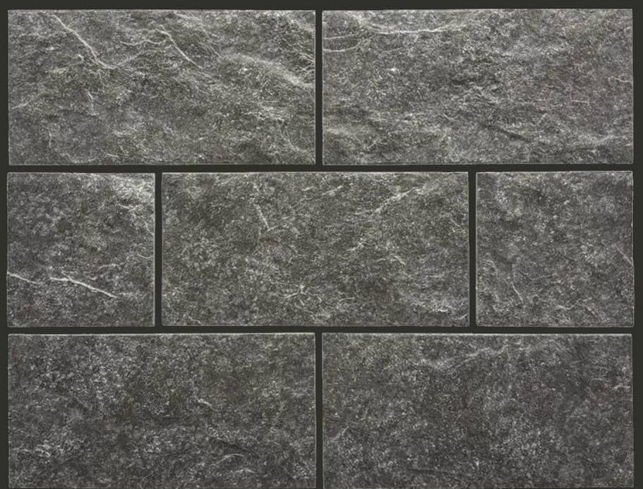 Клинкерная плитка для цоколя TERRABIG Dark Grey, 295x148x9 мм - фото 6