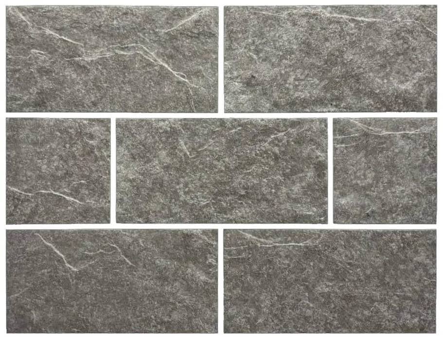 Клинкерная плитка для цоколя TERRABIG Silver Grey, 295x148x9 мм - фото 4