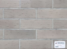 Фасадная клинкерная плитка TERRAMATIC Koro Grey, NF14 240x71x14