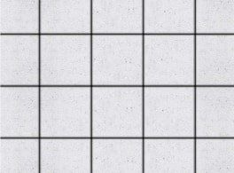 Тротуарная плитка Выбор КВАДРАТ Б.2.К.6 Стоунмикс Белый, 200x200, h=60 мм