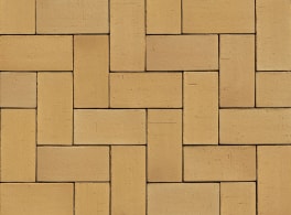 Клинкерный тротуарный кирпич Westerwalder Klinker PK0240 Gelb-bunt 200х100х40 мм