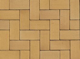 Клинкерный тротуарный кирпич Westerwalder Klinker PK0252 Gelb-bunt 200х100х52 мм
