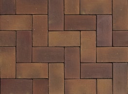 Клинкерный тротуарный кирпич Westerwalder Klinker PK0752 Herbstlaub 200х100х52 мм