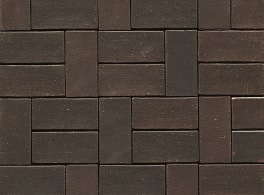 Клинкерный тротуарный кирпич Westerwalder Klinker PK3352 Brown 200х100х52 мм