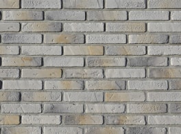 Декоративный искусственный кирпич White Hills Йорк Брик, 335-80, серый