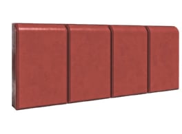 Бордюр композитный ZKING Stone, Красный, 500x200x50 мм